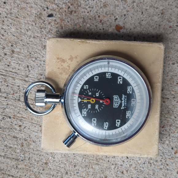 Tag Heuer Other Heuer Trackstar 7 Jewels Stopwatch Scratched And